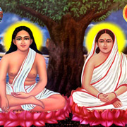 Harichad_thakur (  শ্রী শ্রী হরিচাঁদ ঠাকুর ও শ্রী শ্রী শান্তি মাতা)