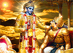 Krishna vs Arjun @ Gita
