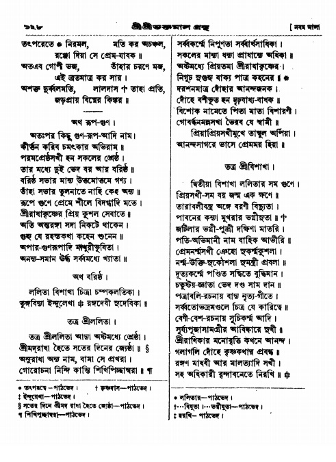  শ্রীশ্রী ভক্তমাল গ্রন্থ পৃষ্ঠা নং- ১২৮