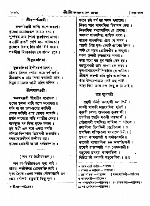  শ্রীশ্রী ভক্তমাল গ্রন্থ পৃষ্ঠা নং- ১৩০