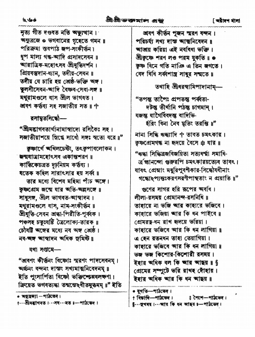  শ্রীশ্রী ভক্তমাল গ্রন্থ পৃষ্ঠা নং- ২৬০