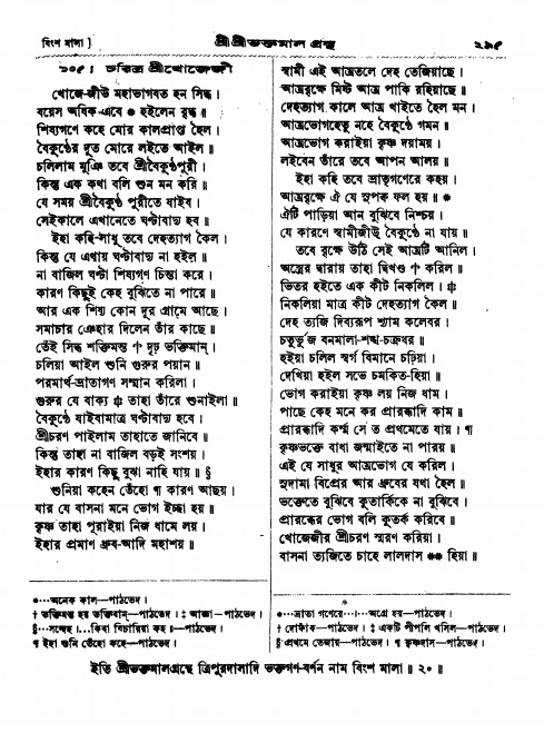  শ্রীশ্রী ভক্তমাল গ্রন্থ পৃষ্ঠা নং- ২৯৫