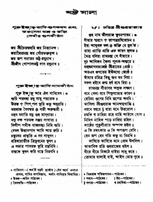  শ্রীশ্রী ভক্তমাল গ্রন্থ পৃষ্ঠা নং- ৭২