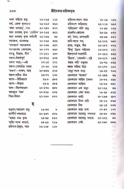 শ্রীচৈতন্য চরিতামৃত, মধ্যলীলা ২য় খণ্ড- পৃষ্ঠা নং-৯৫৮