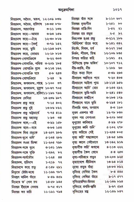 শ্রীচৈতন্য চরিতামৃত, মধ্যলীলা_১ম খণ্ড- পৃষ্ঠা নং-১০১৭