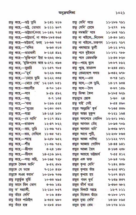 শ্রীচৈতন্য চরিতামৃত, মধ্যলীলা_১ম খণ্ড- পৃষ্ঠা নং-১০২১