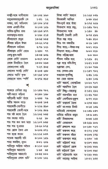 শ্রীচৈতন্য চরিতামৃত, মধ্যলীলা_১ম খণ্ড- পৃষ্ঠা নং-১০৩১
