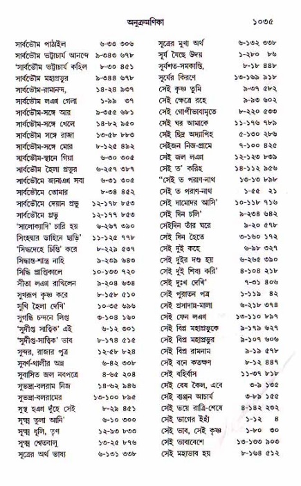 শ্রীচৈতন্য চরিতামৃত, মধ্যলীলা_১ম খণ্ড- পৃষ্ঠা নং-১০৩৫