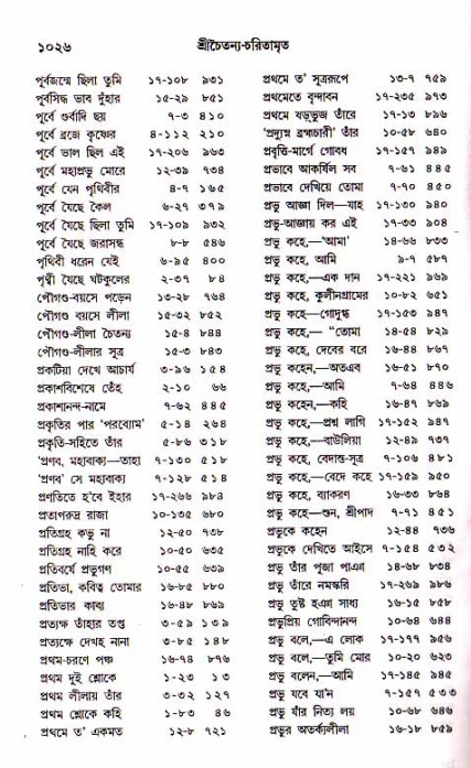 শ্রীচৈতন্য চরিতামৃত, আদিলীলা-  পৃষ্ঠা নং-১০২৬