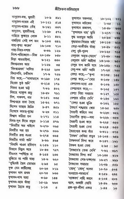 শ্রীচৈতন্য চরিতামৃত_ অন্ত্যলীলা- পৃষ্ঠা নং- ৮৮৮