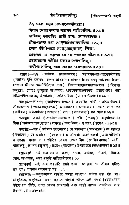 শ্রীভক্তিরসামৃতসিন্ধু _ উত্তর বিভাগ- পৃষ্ঠা নং- ৮০