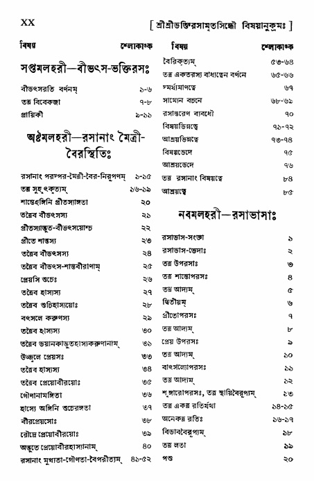  শ্রীভক্তিরসামৃতসিন্ধুঃ  