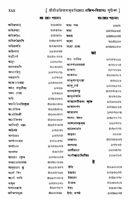  শ্রীভক্তিরসামৃতসিন্ধুঃ  