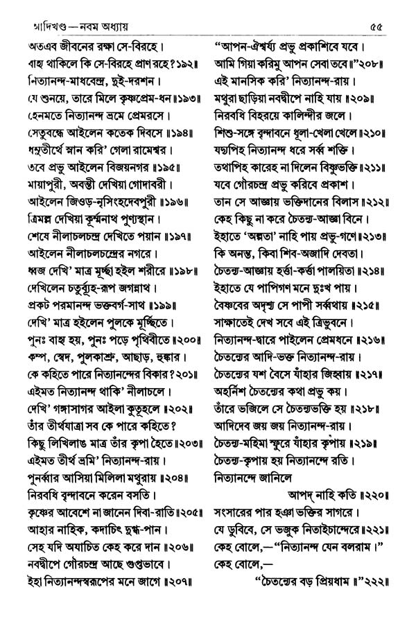  শ্রীশ্রীচৈতন্যভাগবত পৃষ্ঠা নং- ৫৫ 