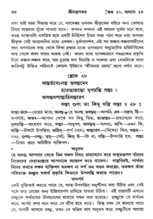  শ্রীমদ্ভাগবত, ১০ম স্কন্ধ-২য় ভাগ পৃষ্ঠা নং- ৩৪ 