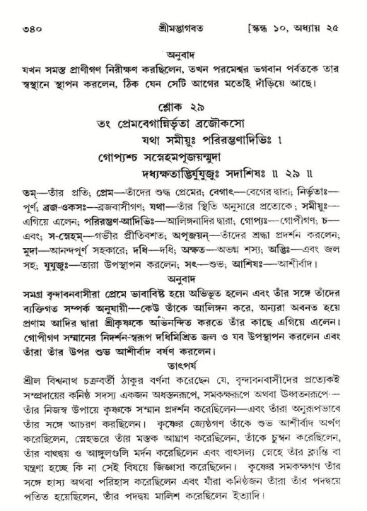 শ্রীমদ্ভাগবত, ১০ম স্কন্ধ-২য় ভাগ পৃষ্ঠা নং- ৩৪০