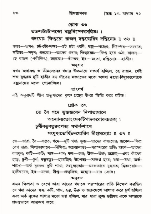  শ্রীমদ্ভাগবত, ১০ম স্কন্ধ-৪র্থ ভাগ পৃষ্ঠা নং- ৮০ 