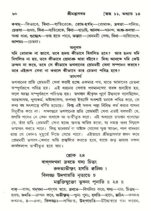  শ্রীমদ্ভাগবত, ১১শ স্কন্ধ- ২য় ভাগ, পৃষ্ঠা নং-৬০ 