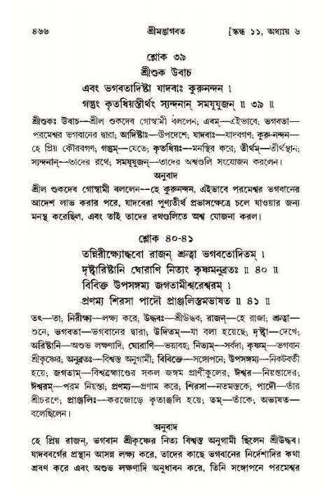 শ্রীমদ্ভাগবত, ১১শ স্কন্ধ- ১ম ভাগ,পৃষ্ঠা নং- ৪৬৬