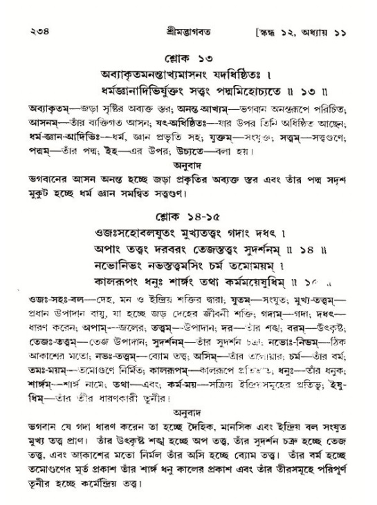 শ্রীমদ্ভাগবত, ১২শ স্কন্ধ- পৃষ্ঠা নং-২৩৪