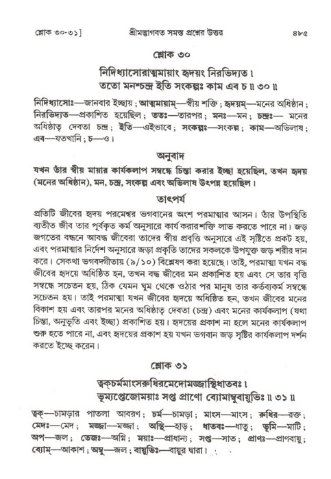 শ্রীমদ্ভাগবত, ২য় স্কন্ধ-পৃষ্ঠা নং- ৪৮৫