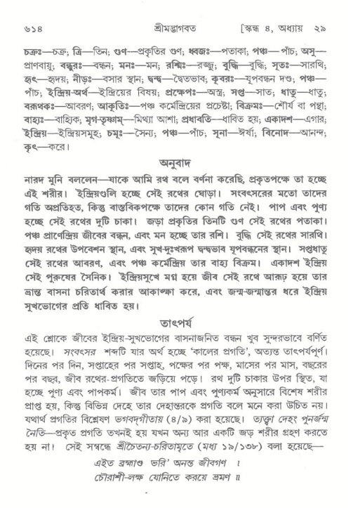 শ্রীমদ্ভাগবত, ৪র্থ স্কন্ধ- ২য় ভাগ, পৃষ্ঠা নং- ৬১৪