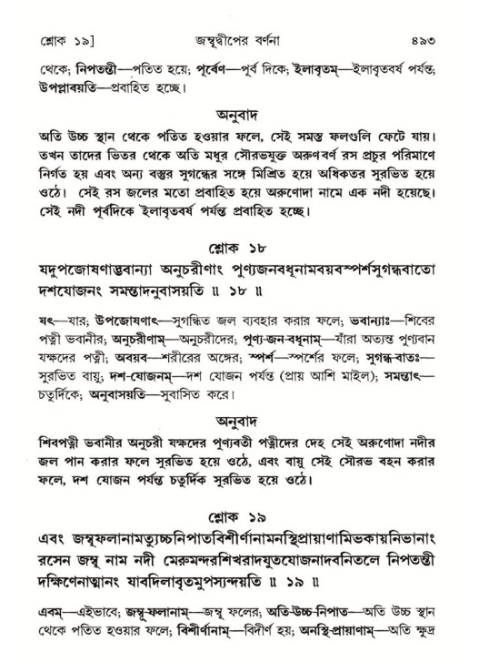 শ্রীমদ্ভাগবত, ৫ম স্কন্ধ-পৃষ্ঠা নং- ৪৯৩