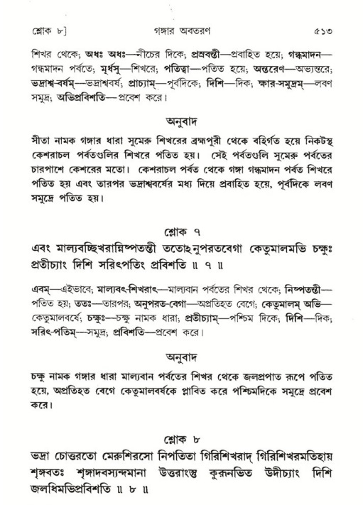 শ্রীমদ্ভাগবত, ৫ম স্কন্ধ-পৃষ্ঠা নং- ৫১৩
