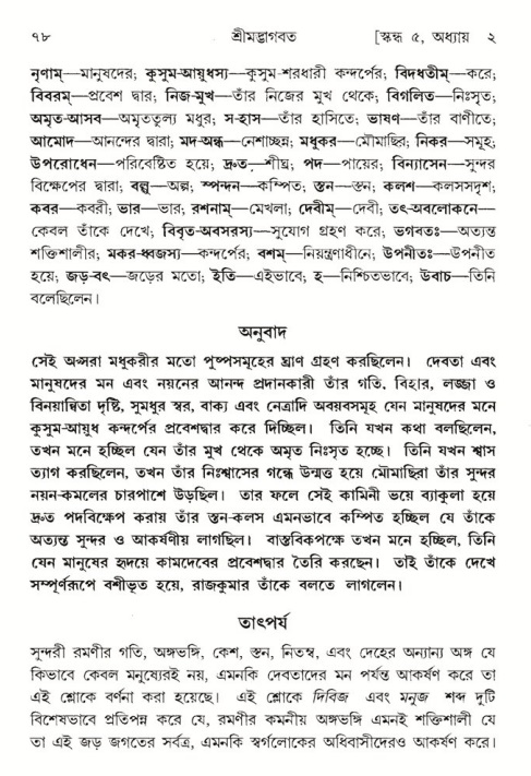 শ্রীমদ্ভাগবত, ৫ম স্কন্ধ-পৃষ্ঠা নং- ৭৮ 