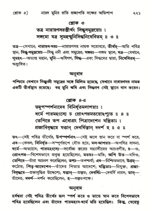 শ্রীমদ্ভাগবত, ৬ষ্ঠ  স্কন্ধ-পৃষ্ঠা নং- ২২১