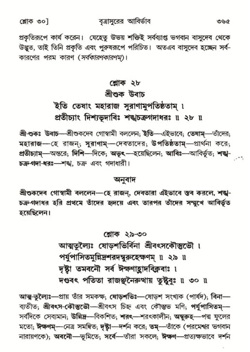 শ্রীমদ্ভাগবত, ৬ষ্ঠ  স্কন্ধ-পৃষ্ঠা নং- ৩৬৫