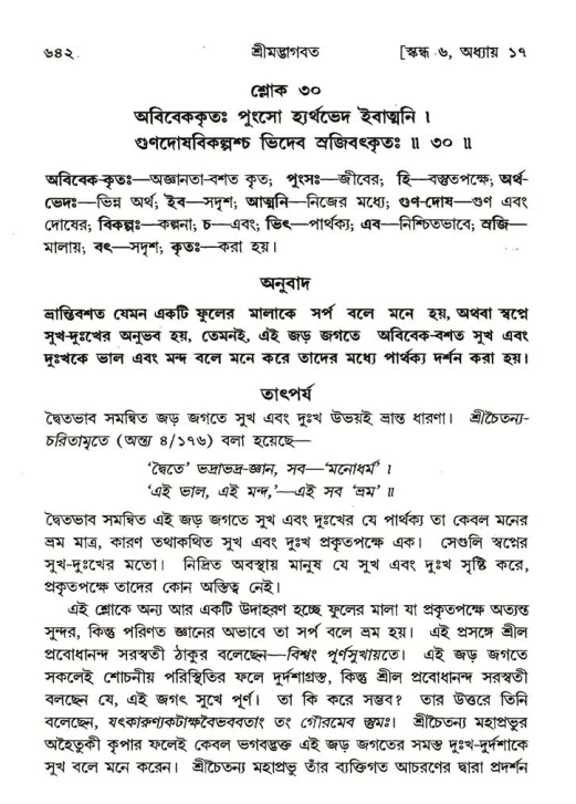 শ্রীমদ্ভাগবত, ৬ষ্ঠ  স্কন্ধ-পৃষ্ঠা নং- ৬৪২
