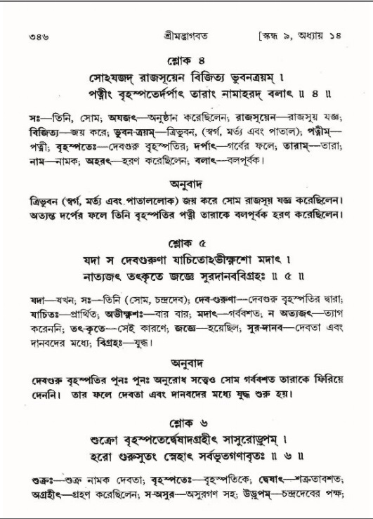 শ্রীমদ্ভাগবত, ৯ম স্কন্ধ-পৃষ্ঠা নং- ৩৪৬