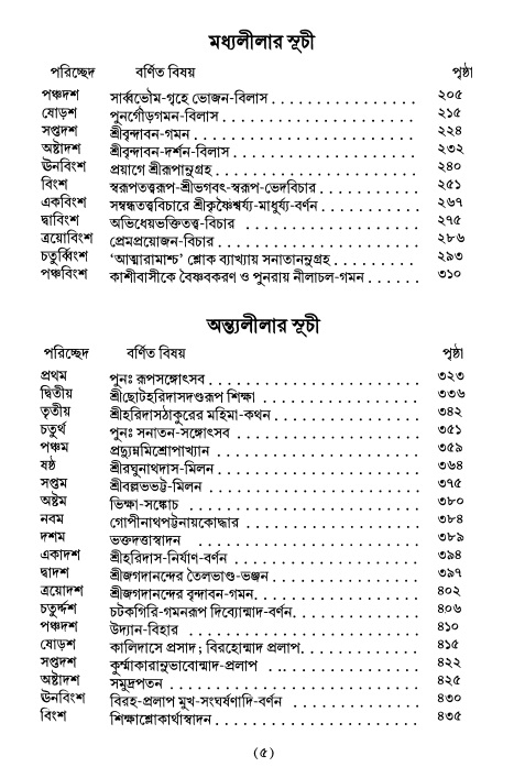  শ্রীচৈতন্য চরিতামৃত  